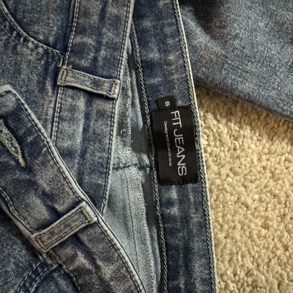 FITJEANS Blue Denim Jeggings